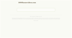 Desktop Screenshot of 1000homevideos.com